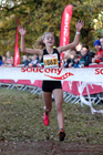 Girls under-15s National Cross Country Relay, Berry Hill Park, Mansfield. Photo:  David T. Hewitson/Sports for All Pics